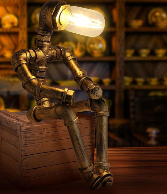 Steampunk Decor Table Lamp